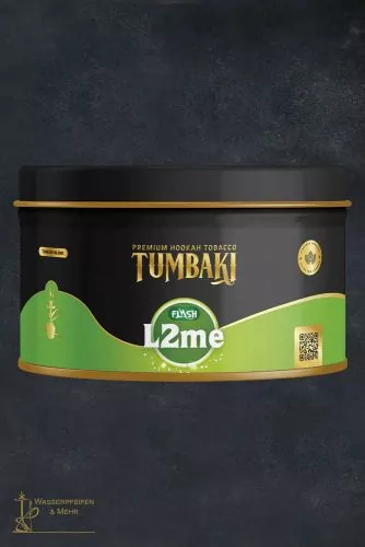 Tumbaki Premium Hookah Tobacco L2me Flash - 200g