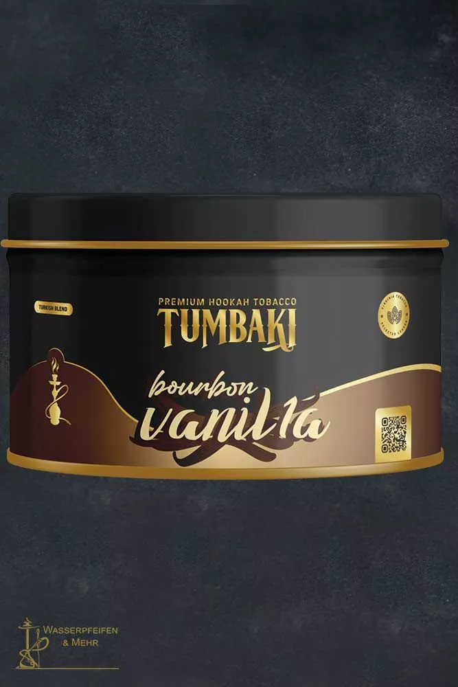 Tumbaki Premium hookah tobacco Bourbon Vanil1a - 200g