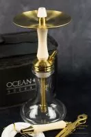 Ocean Hookah Kaif S „Small“ Gold White Wood